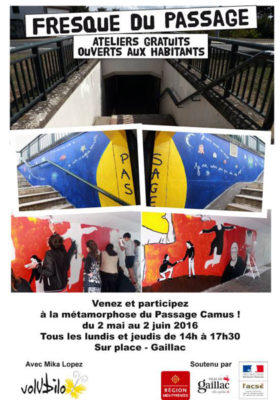 Fresque du Passage ©Mika Lopez